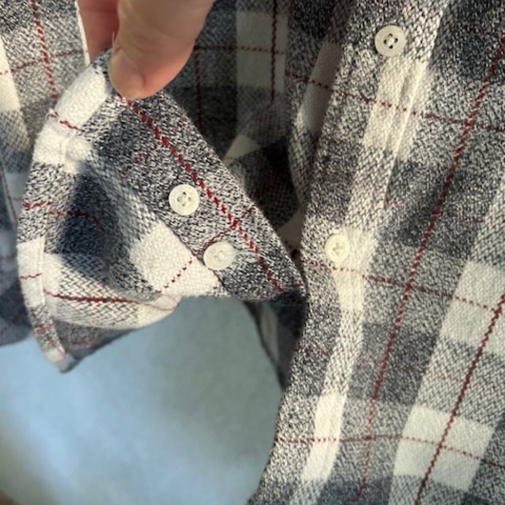 Quiksilver Plaid Overshirt M - Picture 5 of 10